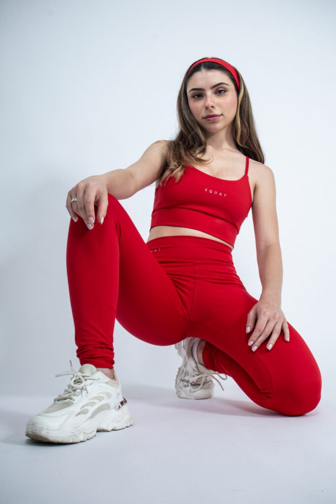 conjunto feminino calÇa e top verde militar